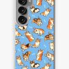 Redbubble Jolly Corgis In Blue Samsung Galaxy Phone Case Best