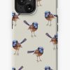 Redbubble Blue Wrens On Crema Iphone Case New