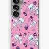 Redbubble Meow? Cat And Skeleton Samsung Galaxy Phone Case Hot