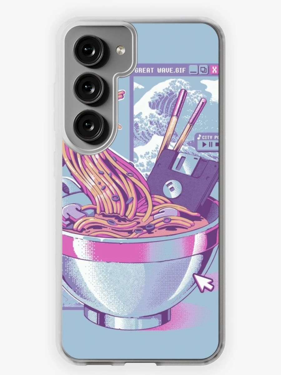 Redbubble Web Ramen Samsung Galaxy Phone Case Best