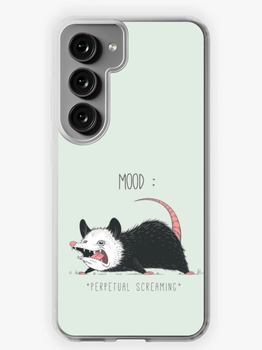 Redbubble Mood Possum Samsung Galaxy Phone Case New