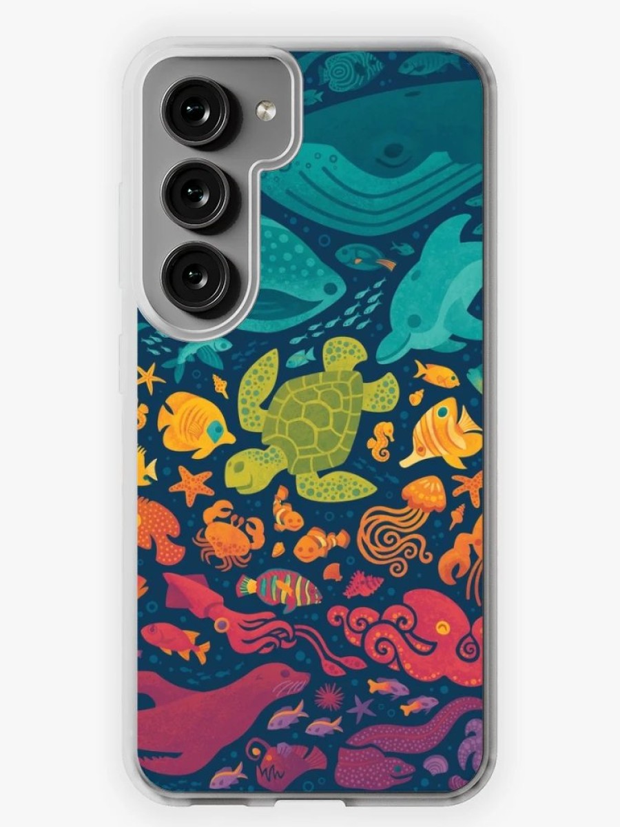 Redbubble Aquatic Spectrum 2 Samsung Galaxy Phone Case Wholesale