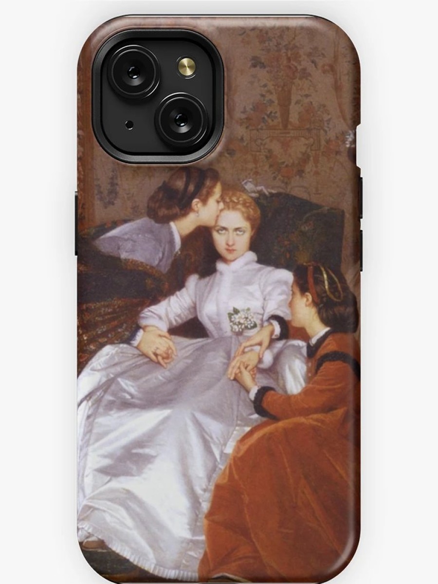 Redbubble The Hesitant Fiancee By Auguste Toulmouche Iphone Case Clearance