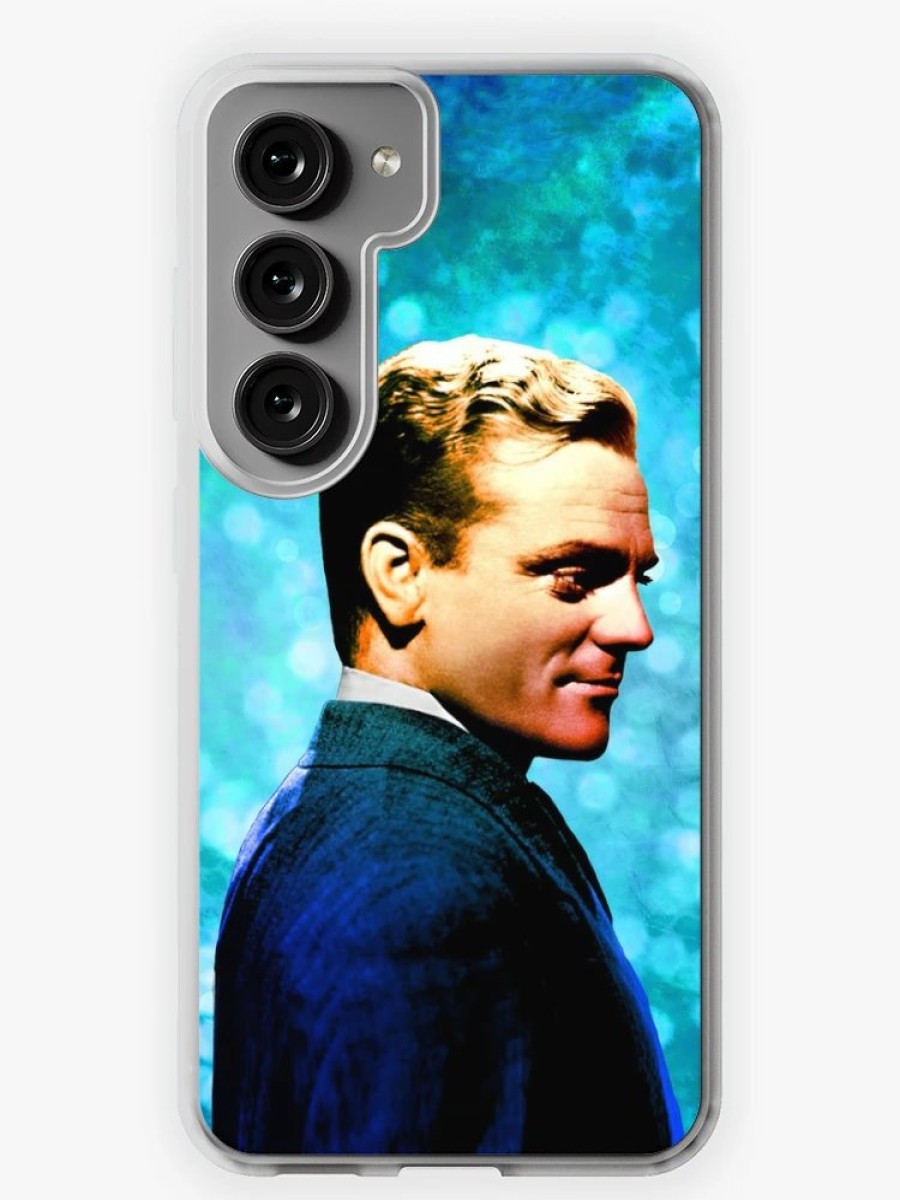 Redbubble James Cagney, Blue Screen Samsung Galaxy Phone Case Hot