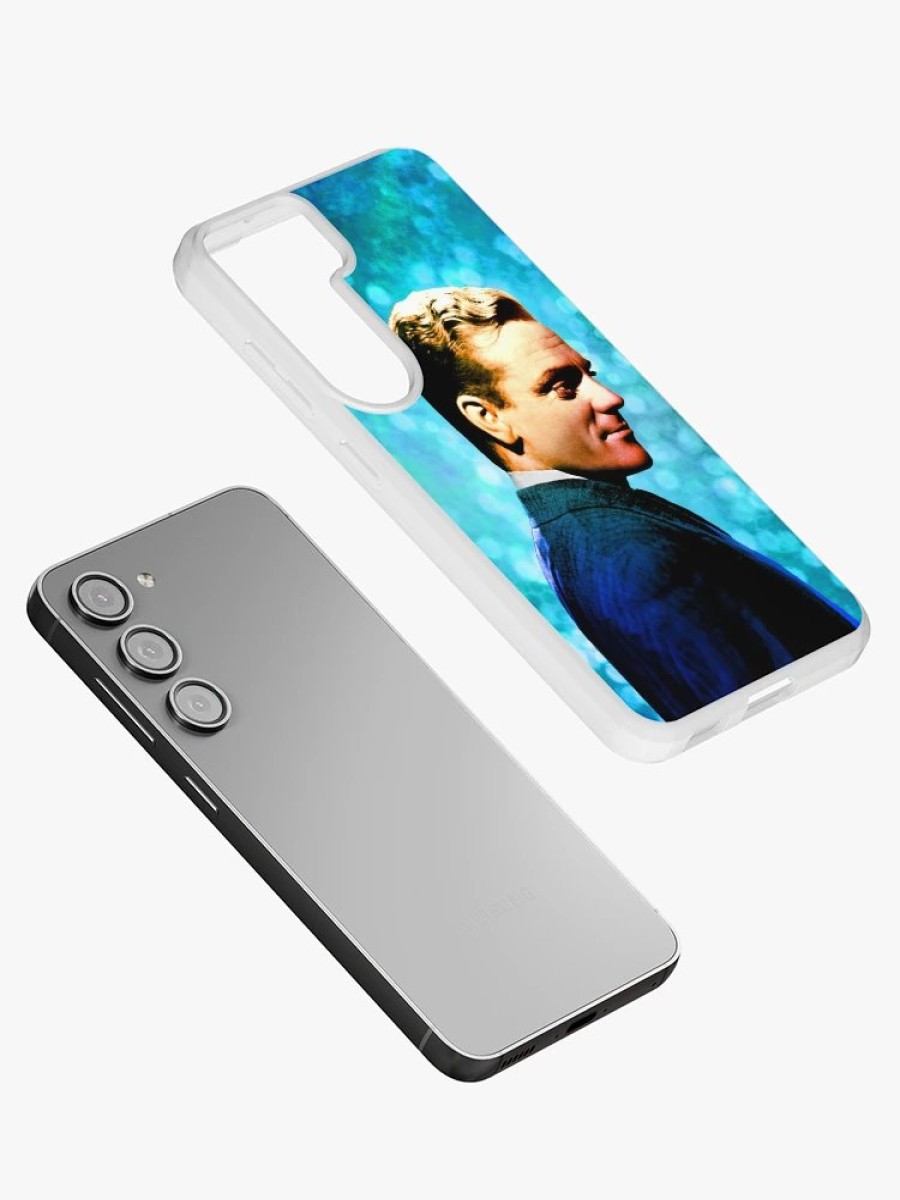 Redbubble James Cagney, Blue Screen Samsung Galaxy Phone Case Hot