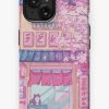 Redbubble Cute Cats' Cafe And The Pink Cherry Trees Blossom Iphone Case Online