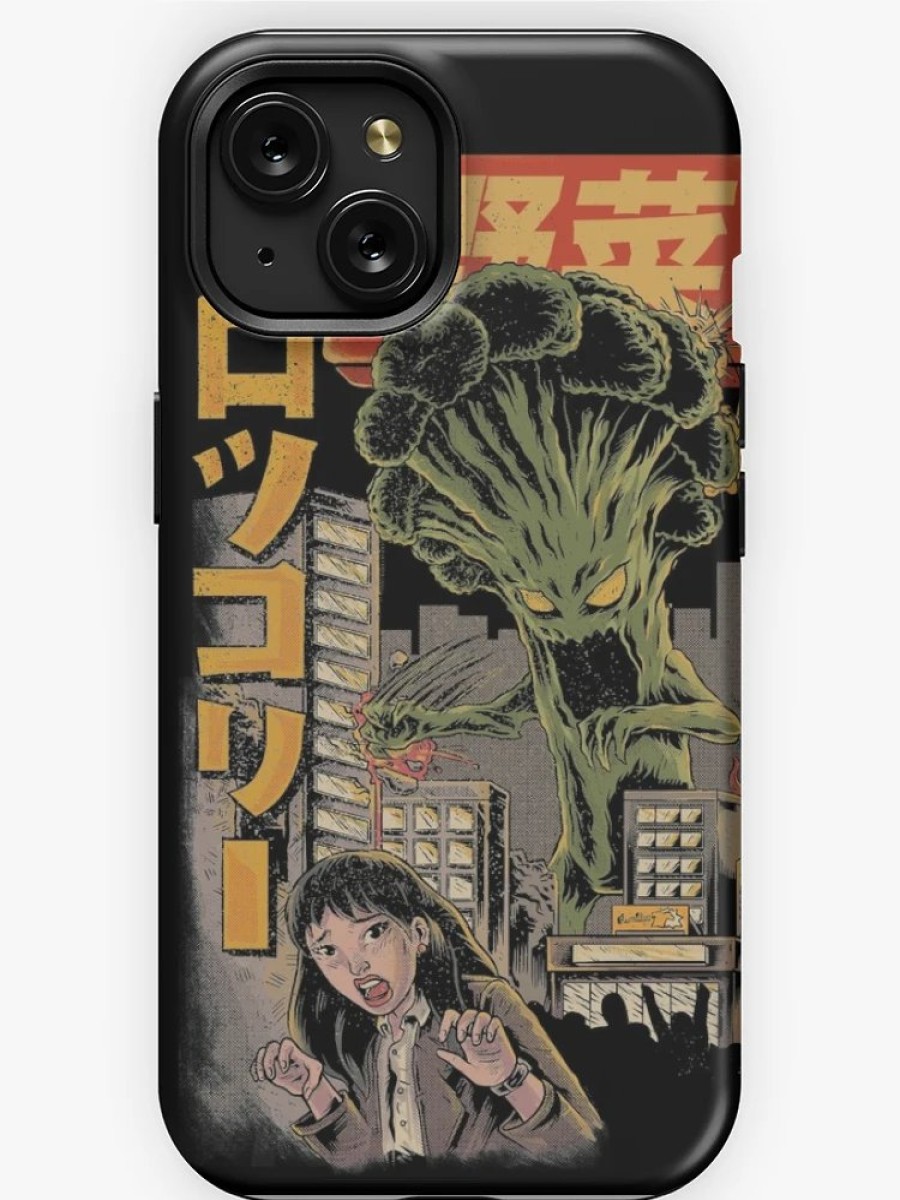 Redbubble Broccozilla Black Version Iphone Case New