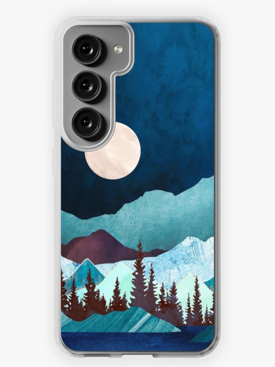 Redbubble Moon Bay Samsung Galaxy Phone Case Wholesale