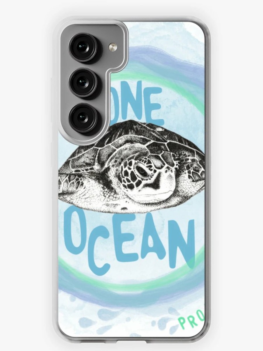 Redbubble One Ocean, Protect It Samsung Galaxy Phone Case Clearance