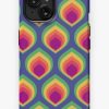 Redbubble Retro Geometric Gradient Design 822 Iphone Case New