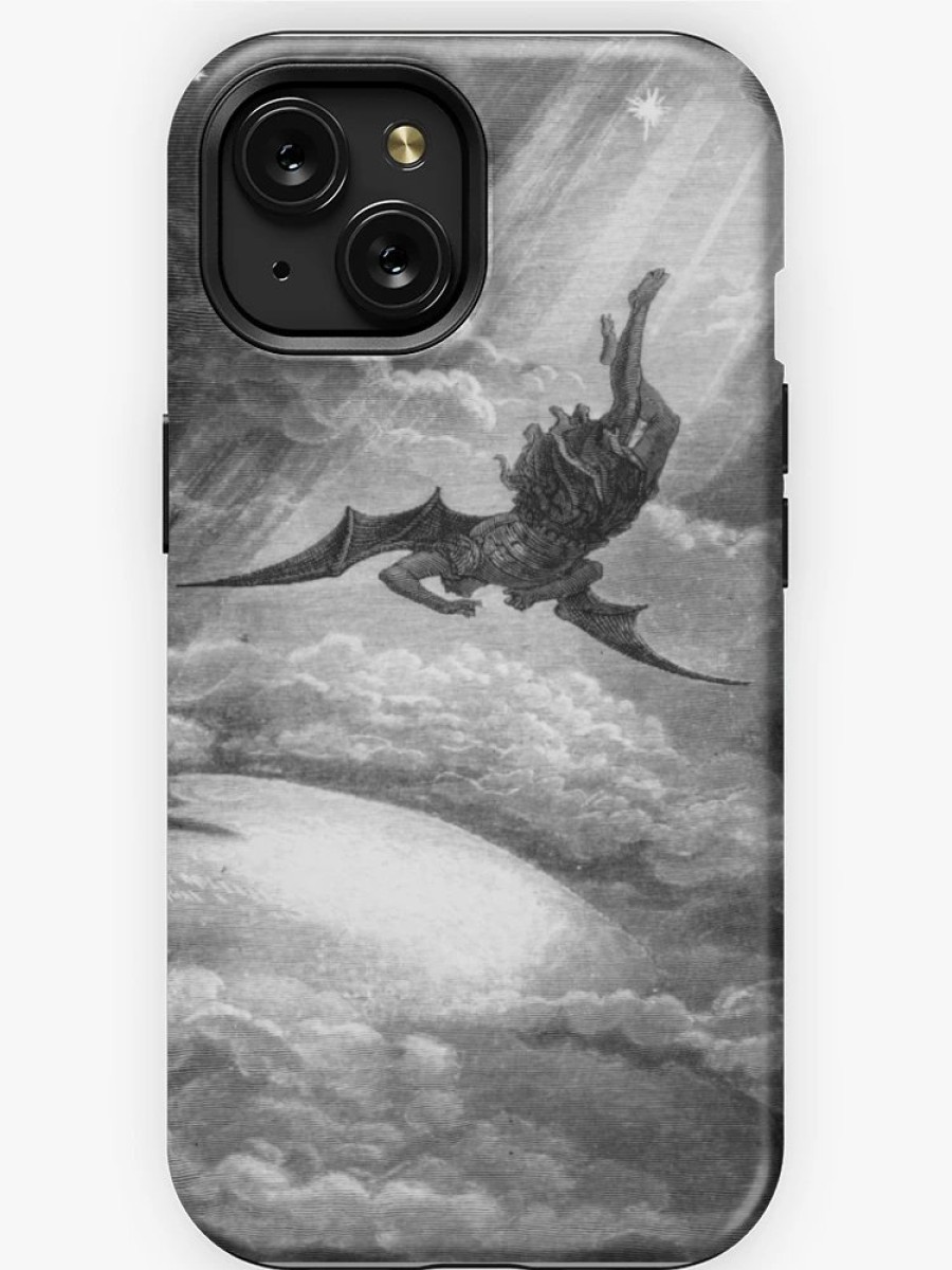 Redbubble The Fall Of Satan - Gustave Dore Iphone Case Wholesale