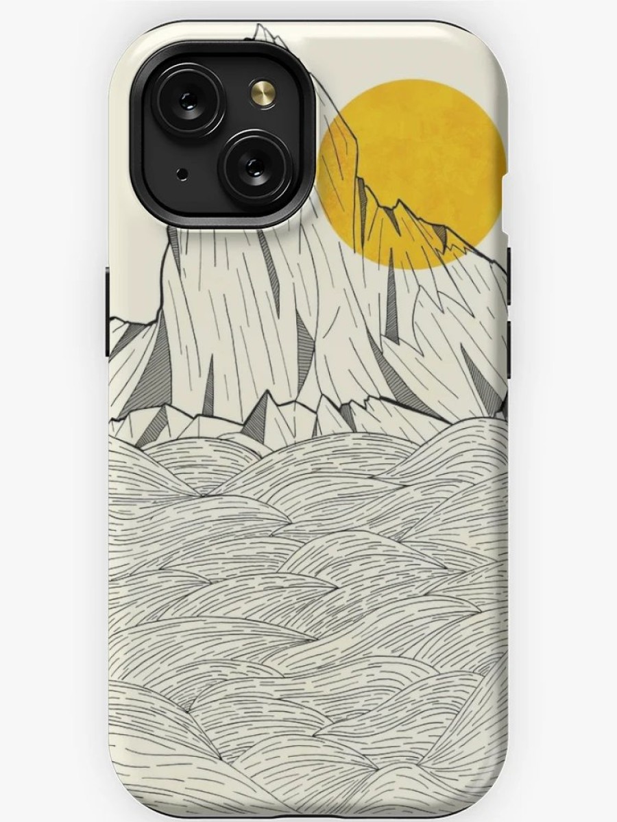 Redbubble Sun Cliffs Iphone Case Hot