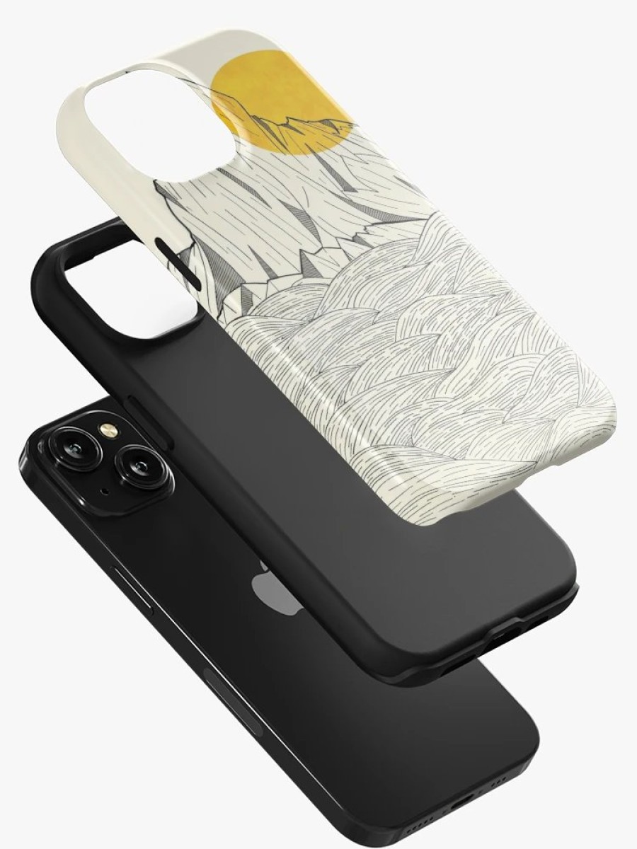 Redbubble Sun Cliffs Iphone Case Hot