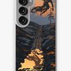 Redbubble Retro Styled Mountain Biking Dirt Jumper Sunset Samsung Galaxy Phone Case New