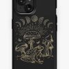 Redbubble Dark Academia Frog Under Mushroom: Cottagecore Aesthetic With Goth Mystique, Edgy Fairygrunge Theme, Forest Psychedelic Nature And Witchy Iphone Case Hot