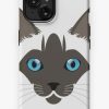 Redbubble Siamese Cat Face Iphone Case Hot