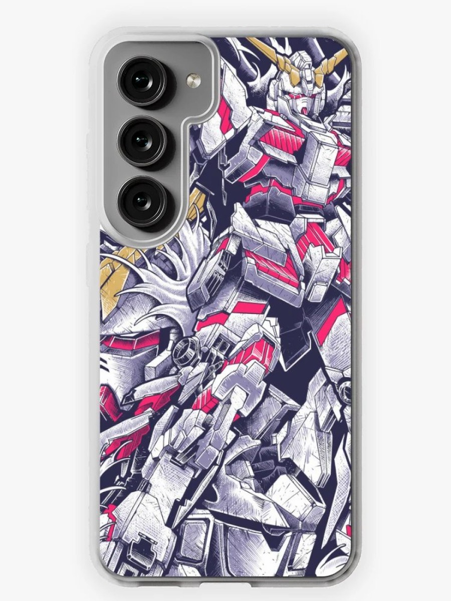 Redbubble Unicorn Gundam Samsung Galaxy Phone Case Best