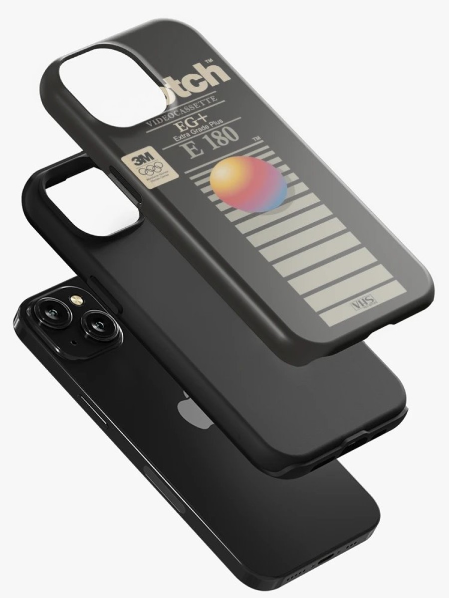 Redbubble Vhs Scotch E180 Iphone Case Hot