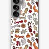 Redbubble Squirrels In Fall Doodle Samsung Galaxy Phone Case Clearance