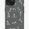 Redbubble Skeleton Yoga Gray Iphone Case Hot