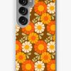 Redbubble Big 70S Sunflower Pattern Samsung Galaxy Phone Case Clearance