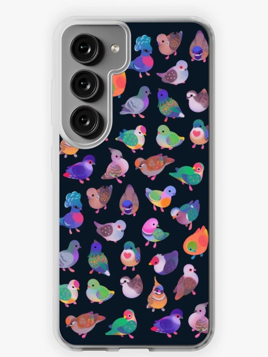 Redbubble Wild Pigeon Samsung Galaxy Phone Case New