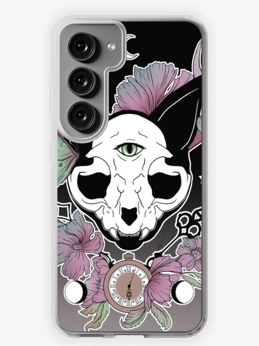 Redbubble Twilight -- Skull Cat Samsung Galaxy Phone Case Online