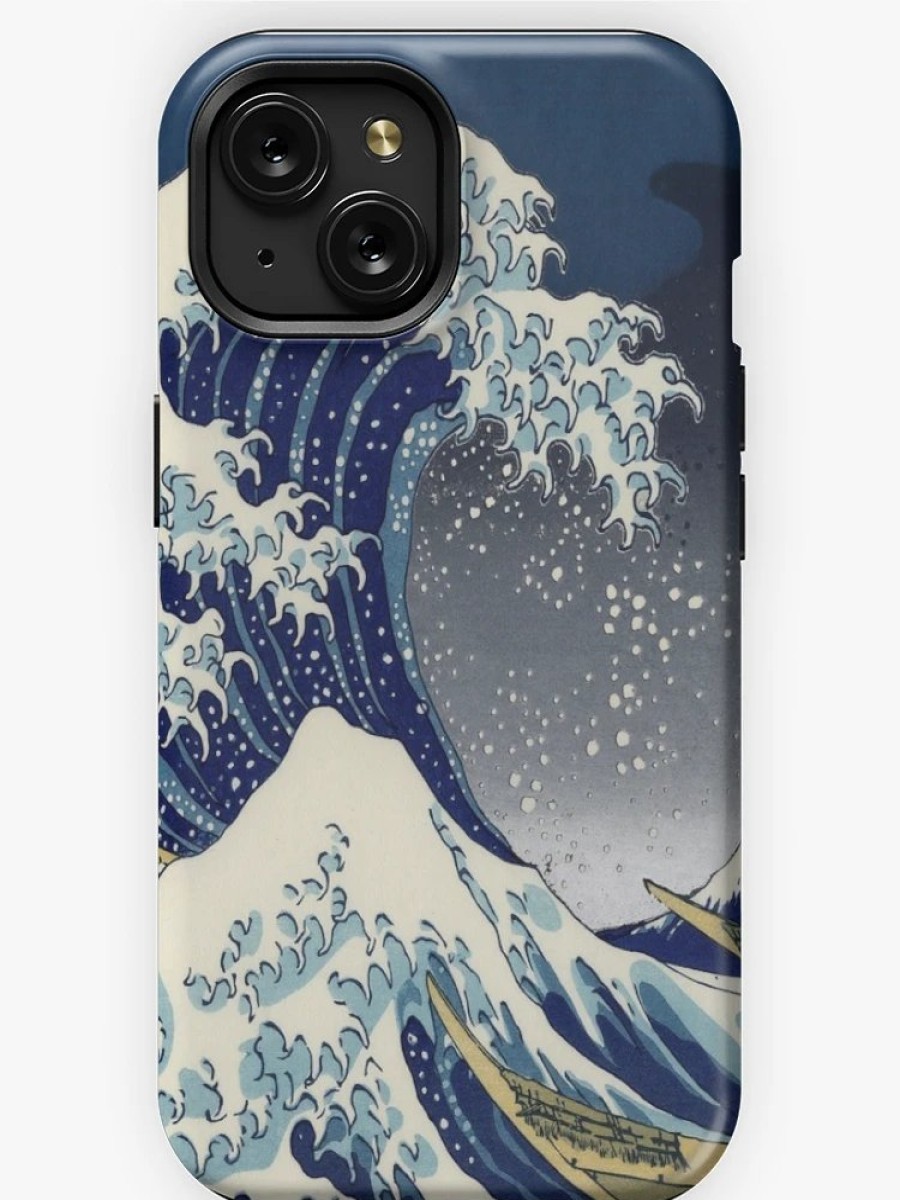 Redbubble Great Wave: Kanagawa Night Iphone Case Hot