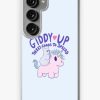 Redbubble Cute Cat Riding Unicorn - Giddy Up, There'S Chaos To Spread Samsung Galaxy Phone Case Online