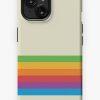 Redbubble Retro Apple Rainbow Iphone Case Hot