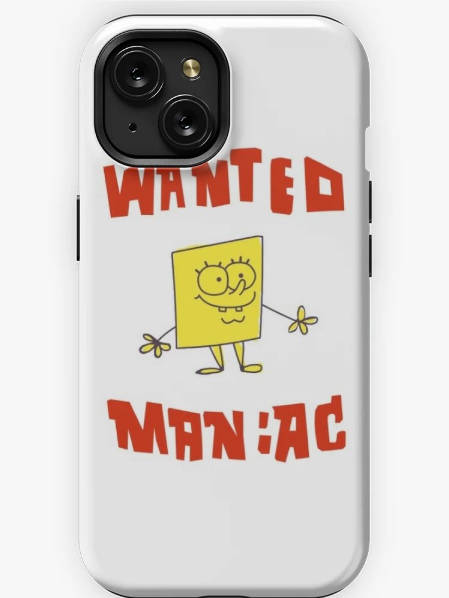 Redbubble Spongebob Squarepants Classic - Wanted Maniac Iphone Case Hot