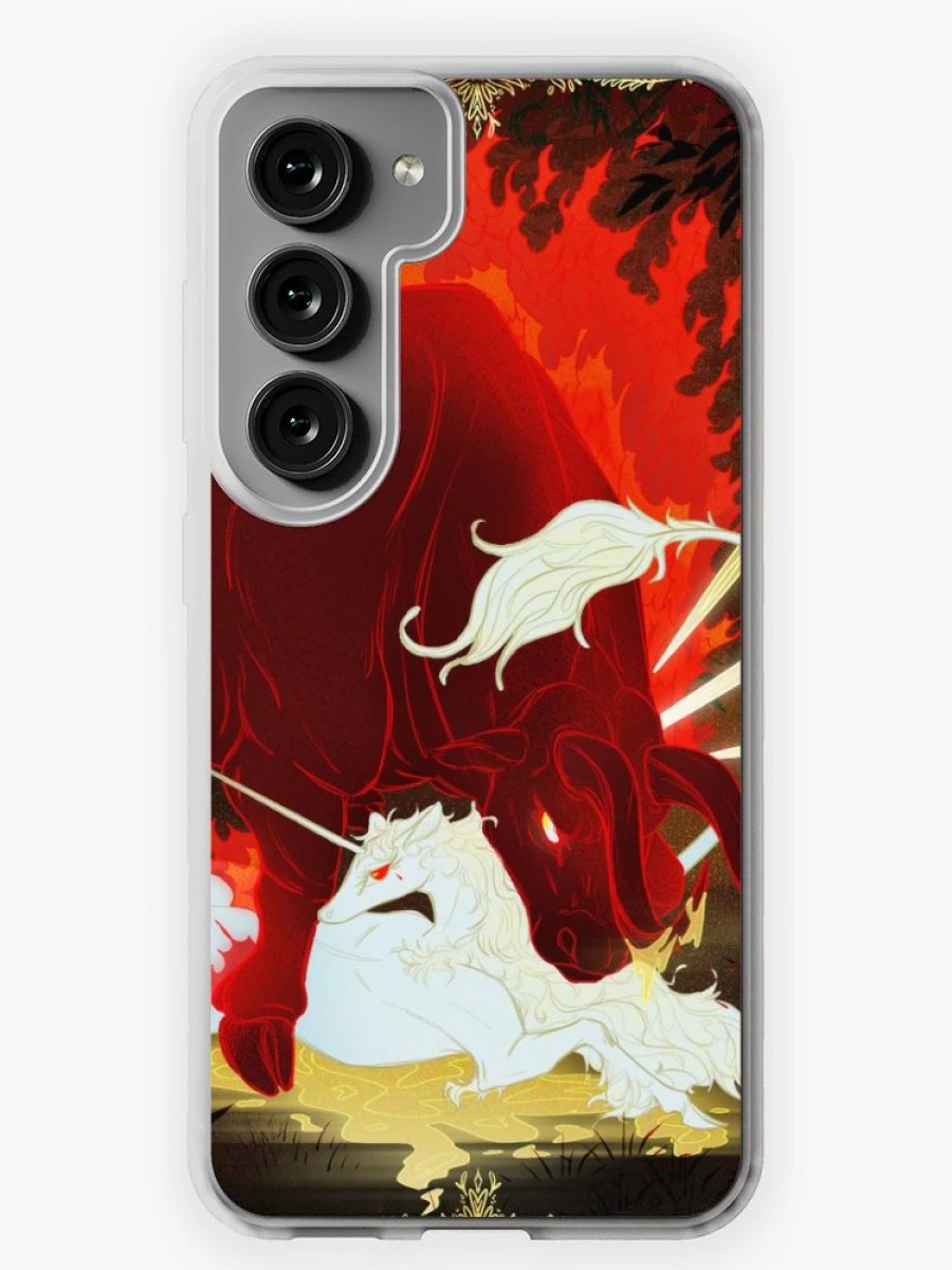 Redbubble Last Unicorn And Bull Samsung Galaxy Phone Case Online