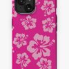 Redbubble Bright Pink Hibiscus Hawaiian Flower Aloha Iphone Case Hot