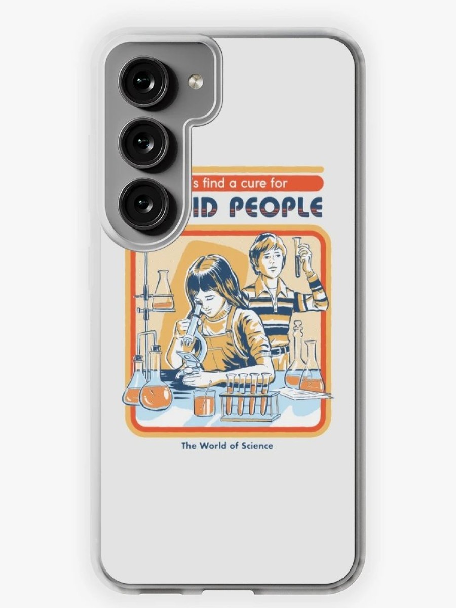 Redbubble A Cure For Stupid People Samsung Galaxy Phone Case New