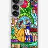 Redbubble Patterns Of The Stained Glass Window Samsung Galaxy Phone Case Hot