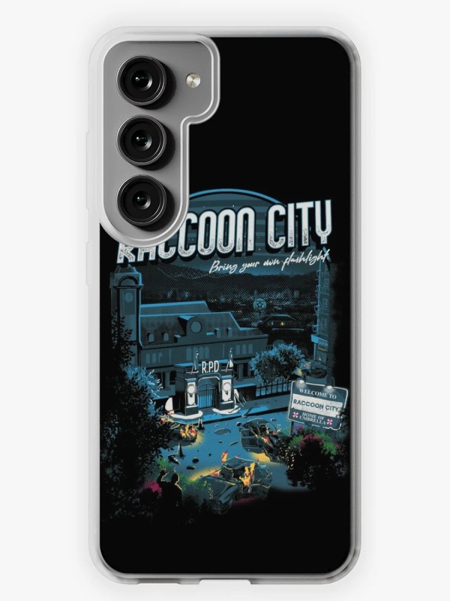 Redbubble Visit Raccoon City Samsung Galaxy Phone Case Best