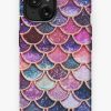 Redbubble Pink Sparkle Faux Glitter Mermaid Scales Iphone Case Clearance