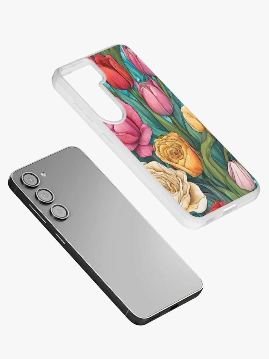 Redbubble Flowers Samsung Galaxy Phone Case Clearance