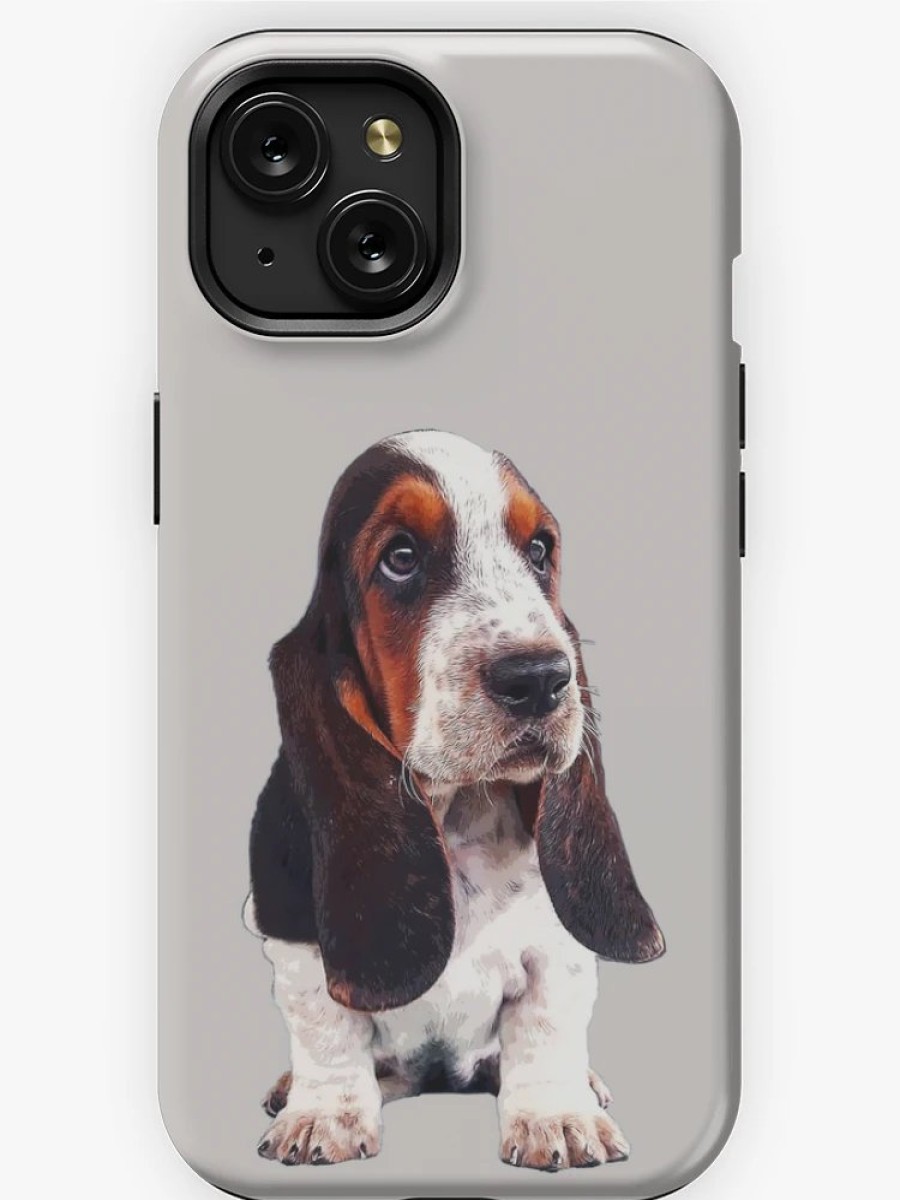 Redbubble Basset Hound Cute Puppy Dog Iphone Case Wholesale