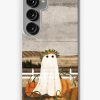 Redbubble There'S A Ghost In The Pumpkins Patch Again... Samsung Galaxy Phone Case Hot