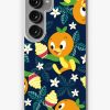 Redbubble Orange Bird & Citrus Swirl Samsung Galaxy Phone Case Clearance