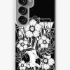 Redbubble Cat Skull And Pretty Flowers Samsung Galaxy Phone Case Best