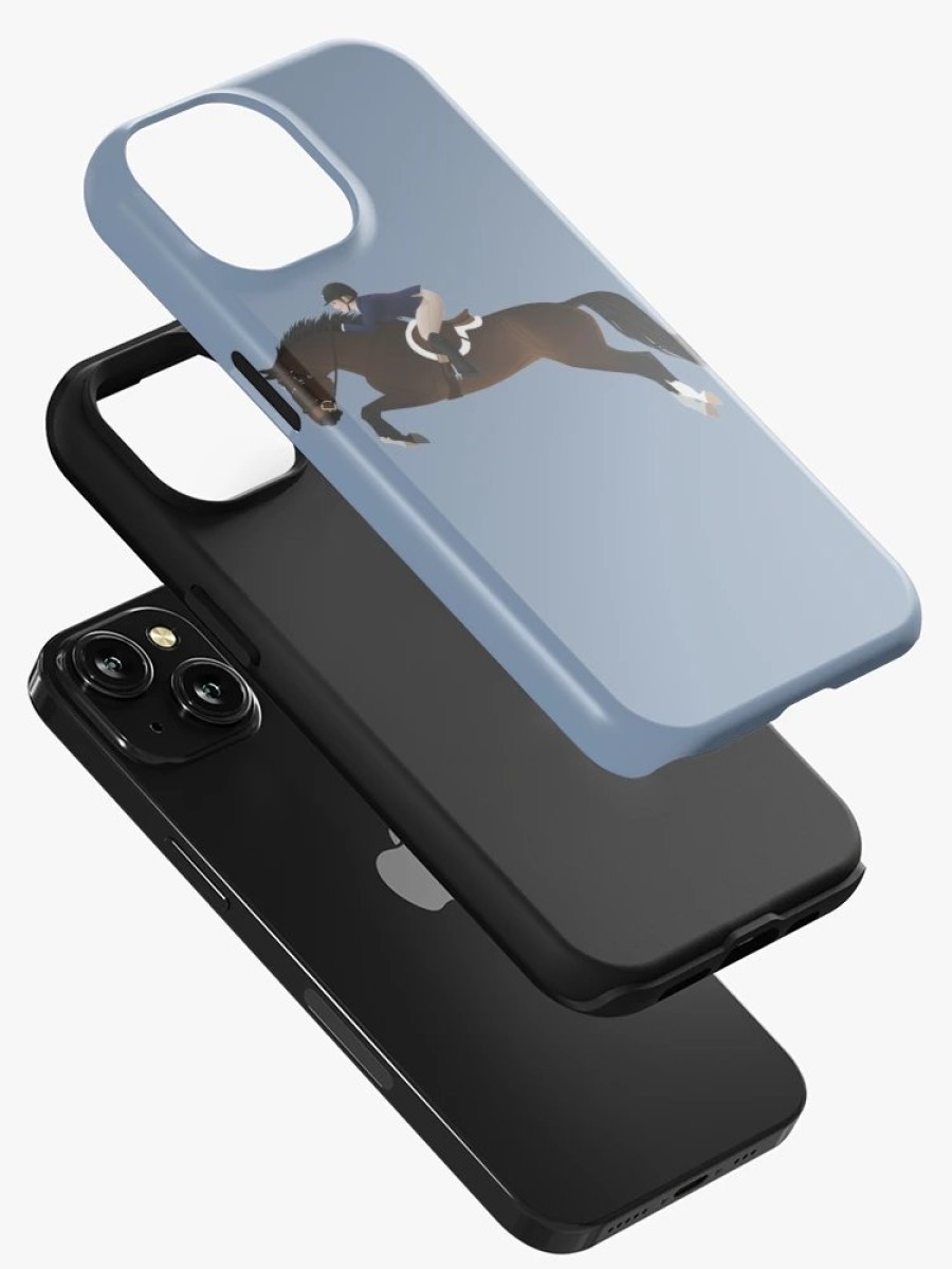 Redbubble Bay Hunter Jumper - Equine Rampaige Iphone Case Best