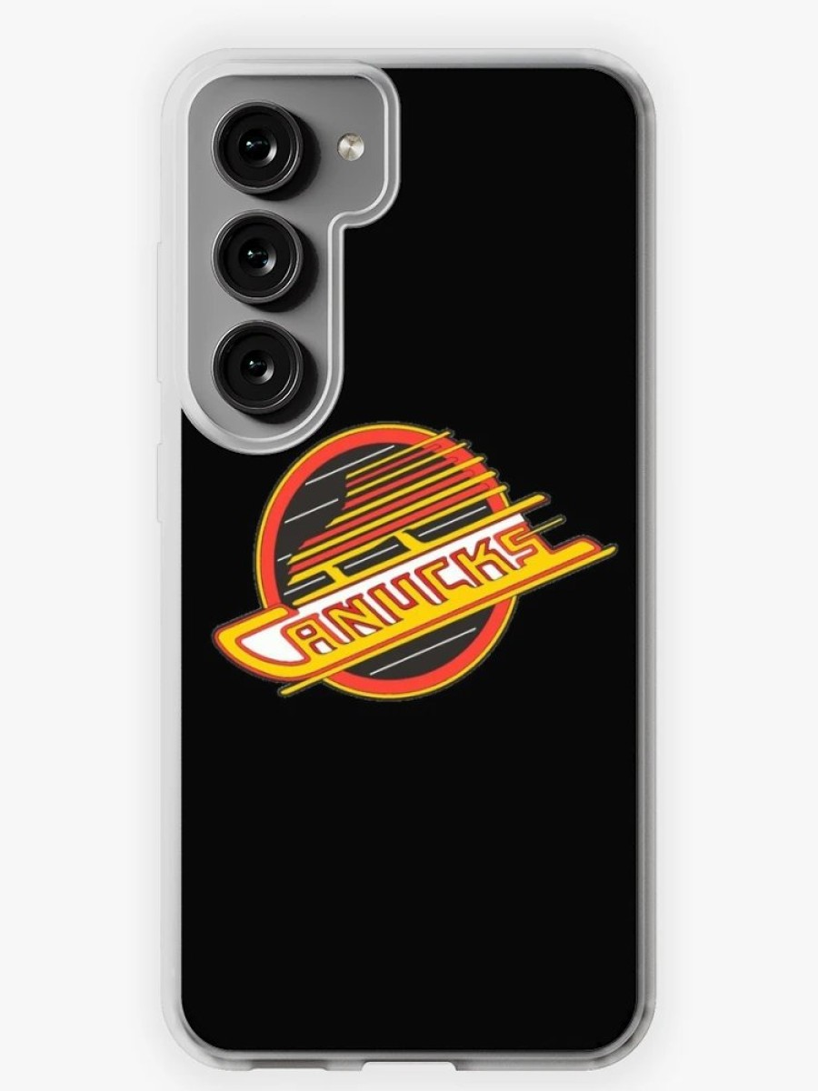 Redbubble Vancouver Hockey - Retro Canucks Skate Samsung Galaxy Phone Case Wholesale