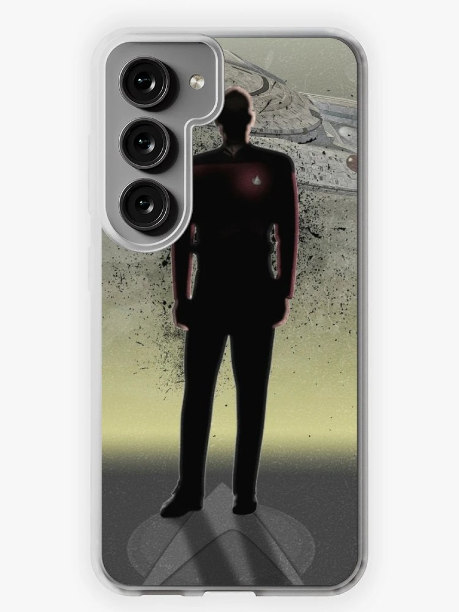 Redbubble Star Trek Captains - Picard Samsung Galaxy Phone Case Hot