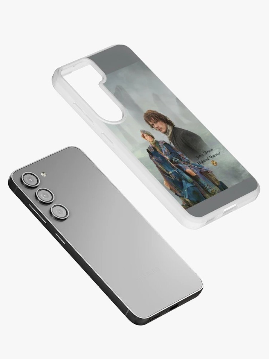 Redbubble Jamie Fraser-Highland Warrior/Outlander Samsung Galaxy Phone Case New