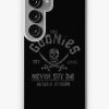 Redbubble The Goonies - Never Say Die - Grey On Black Samsung Galaxy Phone Case Best