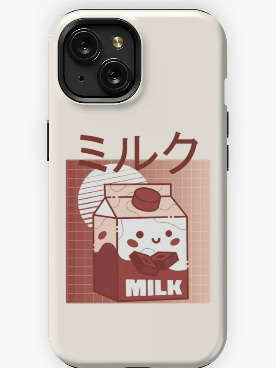 Redbubble Kawaii Chocolate Milk 90S Japanese Aesthetic Iphone Case Online