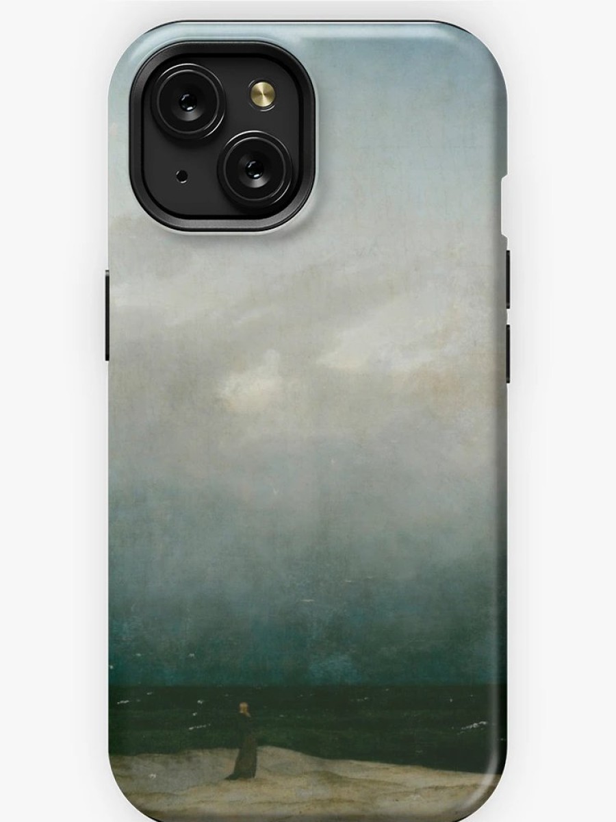 Redbubble The Monk By The Sea By Caspar David Friedrich 1808 Iphone Case Clearance