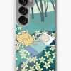 Redbubble Field Of Flowers (Adventure Time) Samsung Galaxy Phone Case Clearance